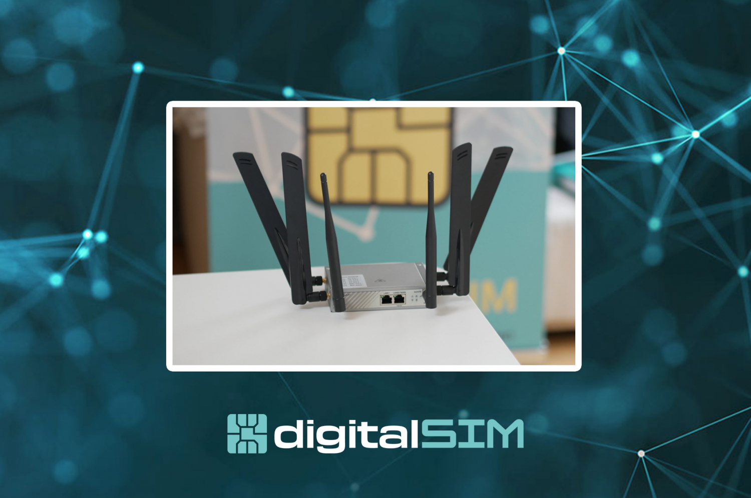 Erster 5G Industrierouter von AMIT - Digital SIM